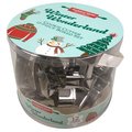Handstand Kitchen Winter Wonderland Christmas Cookie Cutter Set Stainless Steel 12 pc BKS-HOLCC12